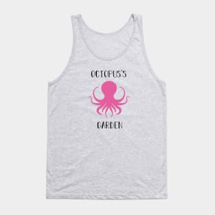 Octopuss Garden, black pink Tank Top